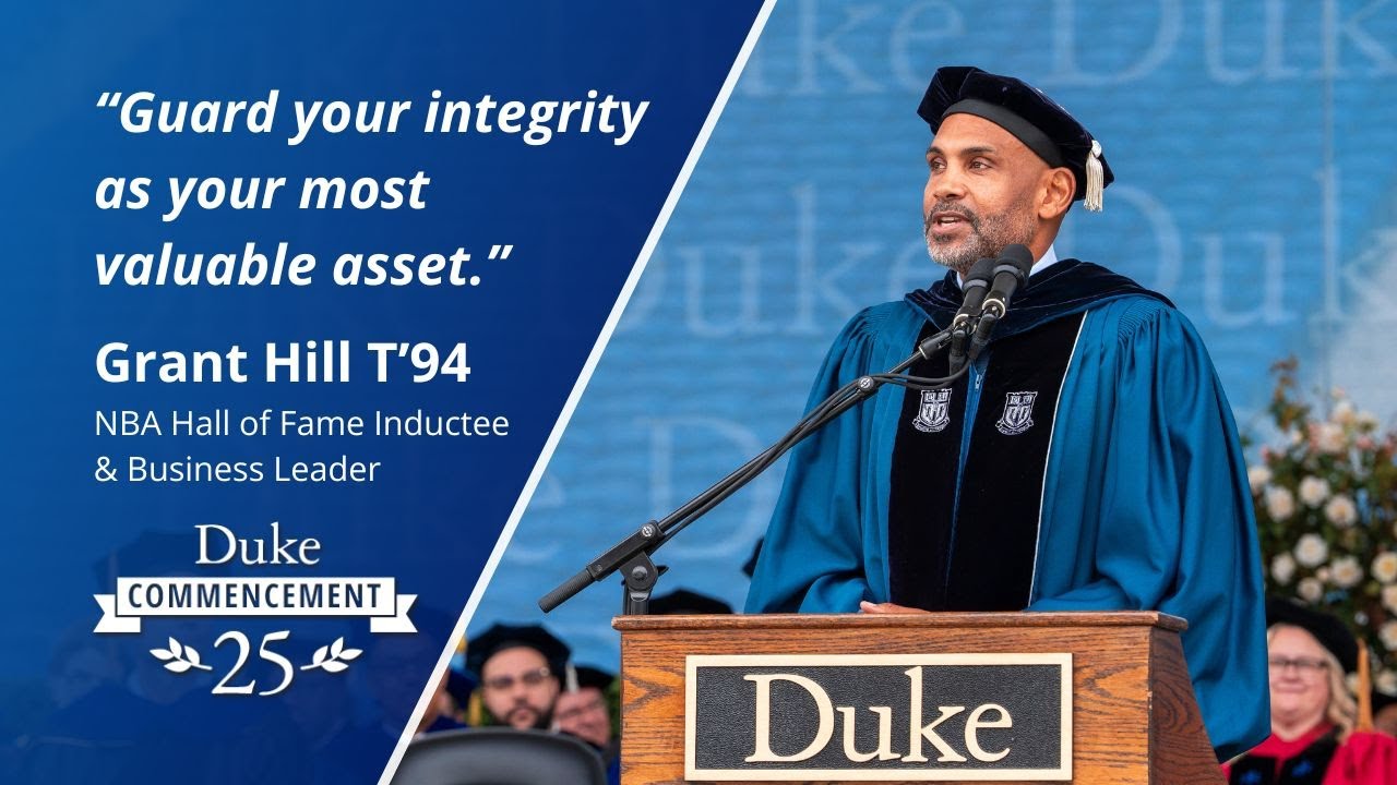 Grant Hill | Duke's 2025 Commencement Address