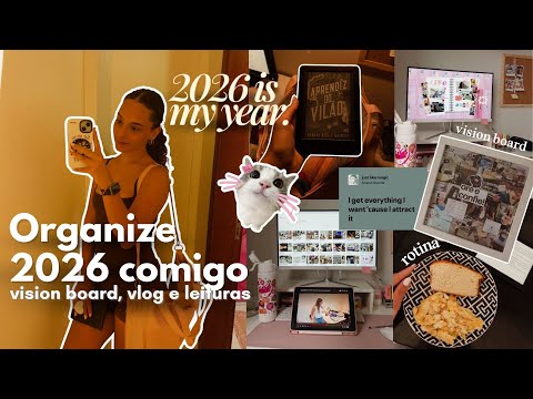 Organizing my life for 2026 | My vision board, goals for 2026, notion & routine ☀️✨🧘‍♀️