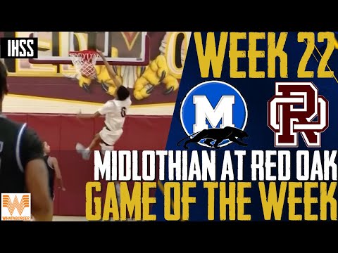 Midlothian vs. Red Oak Basketball Showdown: Intense District 15-5A Battle