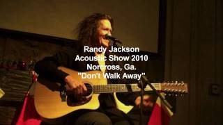 Randy Jackson (Zebra) "Don't Walk Away" Acoustic Show 2010 Live