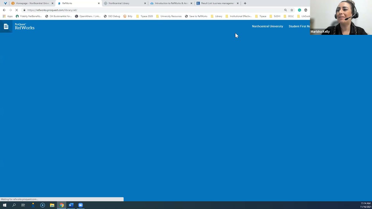 RefWorks: Learn How to Use it!  - 11/17/21