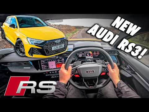 Understeer is GONE! // 2025 Audi RS3 REVIEW *POV*