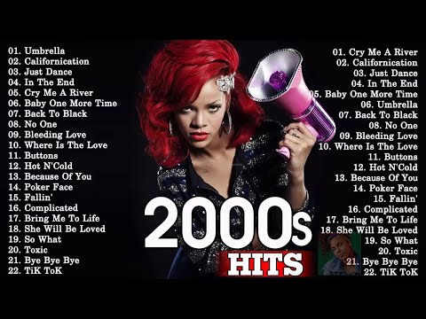 Throwback Hits Of The 1990's - 2000's ⭐ Rihanna, Eminem, Katy Perry, Nelly, Avril Lavigne, Lady Gaga