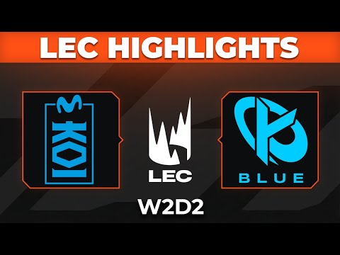 MKOI vs KCB Highlights | LEC 2026 Versus | Movistar KOI vs Karmine Corp Blue by Onivia