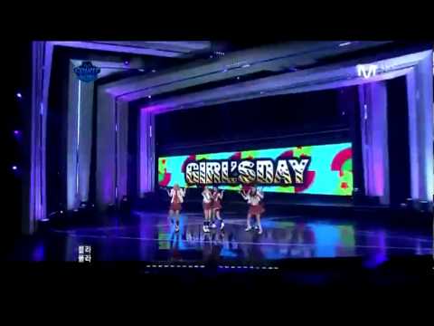 110421 Girl's Day - Twinkle Twinkle, LIVE @ M! Countdown