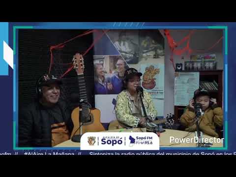 SON MONIQUIREÑOS EN LA EMISORA DE SOPÓ CUNDINAMARCA