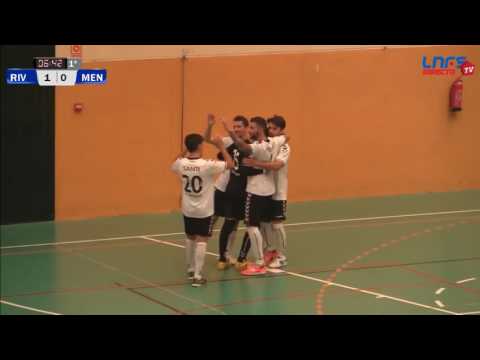 Gol de Pablo Ibarra (2-0) en el Rivas Futsal - Atlético Mengibar. Jornada 2, 2Div