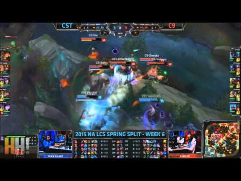 2. Team Coast vs Cloud 9 - Highlights - NA LCS Spring 2015 W6D1