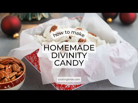 How to Make Old-Fashioned Homemade Divinity Candy