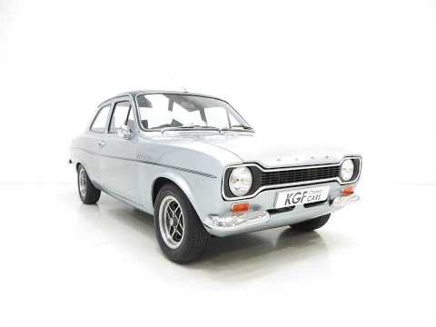 A Club Registered Very Rare AVO Mk1 Ford Escort RS1600 Custom in Original Condition - SOLD!