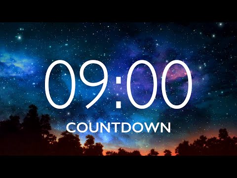 9 Minute Timer with Relaxing Music and Alarm 🎵⏰