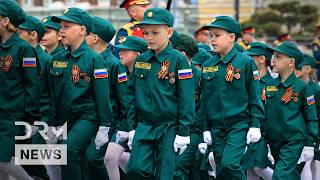 HISTORIC MOMENTS: Children From Russia and China March in Vladivostok Victory Parade | AQ14