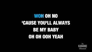 Always Be My Baby in the Style of &quot;Mariah Carey&quot; karaoke video with lyrics (no lead vocal)