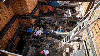 Spektakuläre Archäologie-Funde zeigen jahrhundertealte Geschichte unter Notre-Dame in Paris