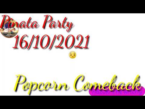 Plants Vs Zombies 2. Pinata Party 16/10/2021. Popcorn Comeback