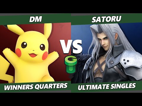 Game Underground Winners Quarters - DM (Pikachu) Vs. Satoru (Sephiroth) SSBU Ultimate Tournament