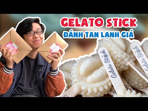 Gelato Stick - Đánh Tan Lạnh Giá | Lew Lew Đói Khum? | #Shorts