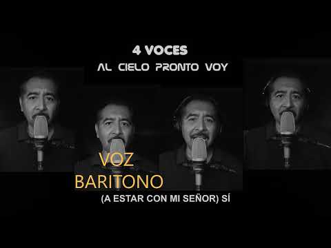 KIT DE VOZ AL CIELO PRONTO VOY - 4 VOCES TTBB