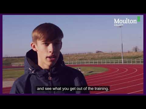 Moulton College, Athletics Academy student Tristan