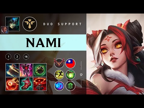 Nami Support vs Rakan - TW Grandmaster Patch 25.24