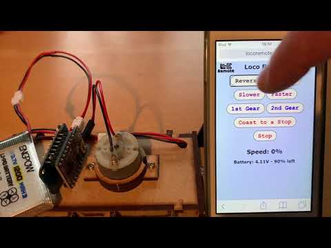 Loco Remote with Apple VoiceOver for visually impaired users - www.locoremote.co.uk