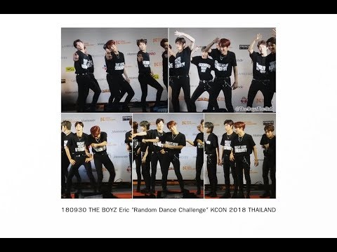 [FANCAM] 180930 더보이즈 (THE BOYZ) 에릭 Eric "Random Dance Challenge" KCON 2018 THAILAND