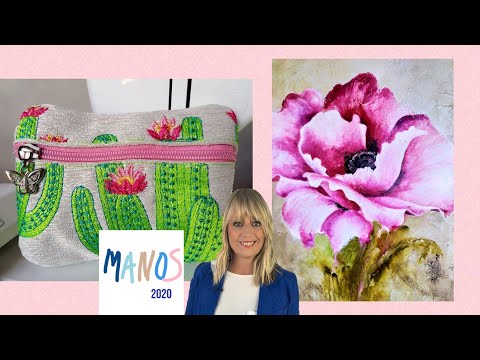 Manos a la Obra TV 2020 Programa 14 Pintar Flores - Bolsito Bordado