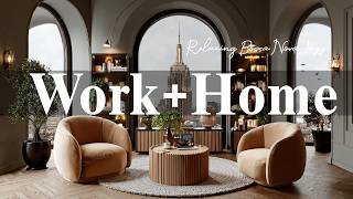 Work From Home ☕ Happy & Cozy Morning Jazz & Relaxing Bossa Nova Jazz for Positive Vibes