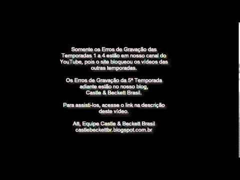Castle: Erros de gravação da 5ª Temporada - Legendado