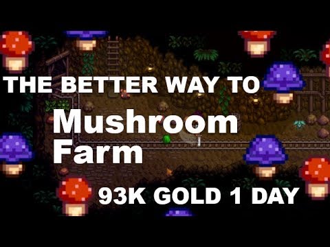 The Better Way to Mushroom Farming in Stardew Valley