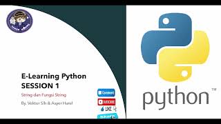 #5 Belajar Python String dan Fungsi String -Teman Coding