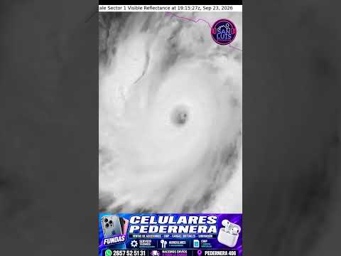 Las imágenes satelitales cerca de México ahora mismo son increíbles.