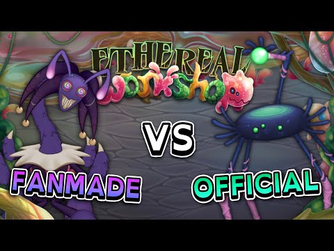 FANMADE VS OFFICIAL - Ethereal Workshop Wave 4 (ANIMATED)