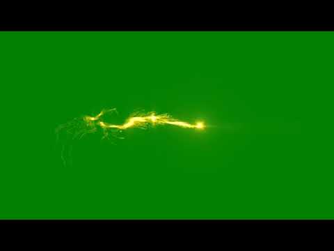 Golden Text Green Screen Effect