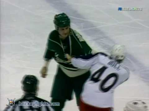 Jared Boll vs Derek Boogaard Jan 23, 2010