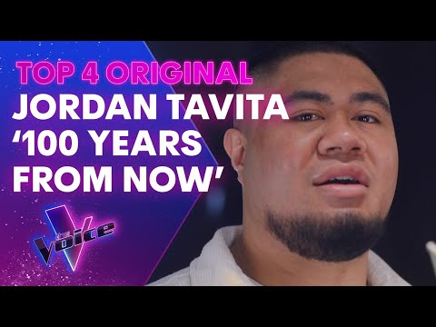 Jordan Tavita '100 Years From Now' | Final 4 Original Single | The Voice Australia