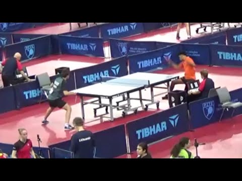 CAMARA Gabrielius vs KHOSRAVI Sam|U19 boys singles qualification|EYC 2023