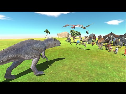 GIGANOTOSAURUS VS FACTION - Animal Revolt Battle Simulator