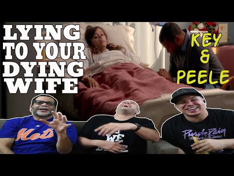 Lying to Your Dying Wife (feat. Rashida Jones) - Key & Peele | REACTION