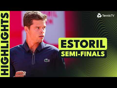 Blockx vs Darderi Epic; Van Assche vs Gaston | Estoril 2026 Semi-Final Highlights