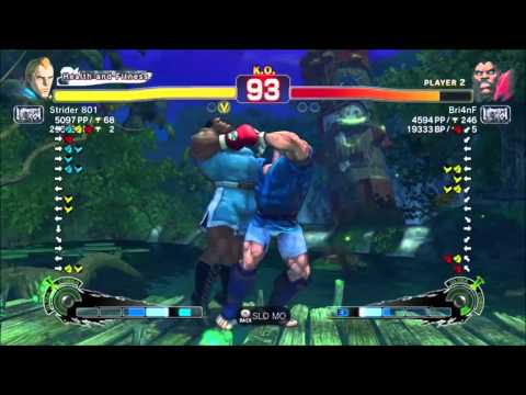 801 Strider ( Abel ) Vs. Brian_F ( Balrog ) USF4 Ranked Match