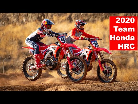 Team Honda HRC 2020 with Ken Roczen and Justin Brayton