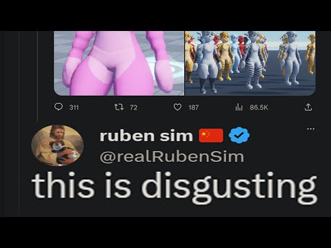 Ruben Sim Hates This ROBLOX UGC Furry Item..