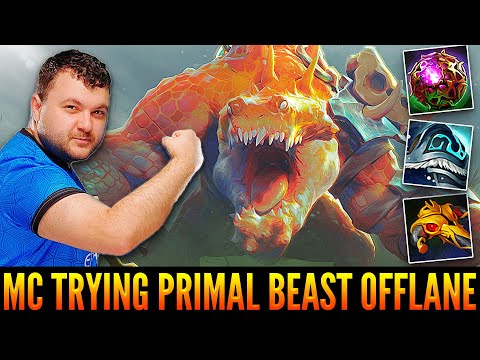 👉 MIND_CONTROL Swap The Hero To Try Primal Beast On Offlane - Great Initiations By Him - 7.31 Patch