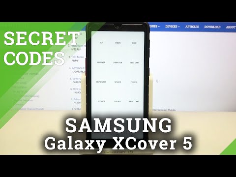 How to Use Secret Codes in SAMSUNG Galaxy XCover 5 – Open Hidden Modes / Hidden Options