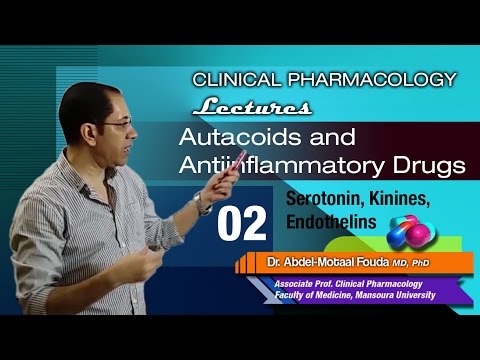 Autacoids (Ar) - 02- Serotonin - kinines - endothelins - purines