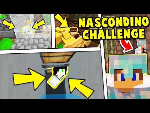 Super HARD HIDE AND SEEK CHALLENGE with KERENCY TEARS and TECHS!! - Vanilla on Minecraft ITA #109