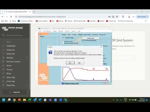 Victron Freedom Won VRM setup basics Pt 1