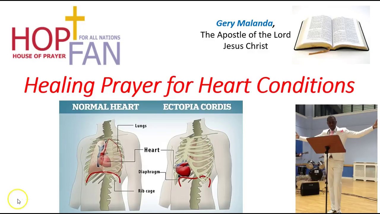 Healing Prayer For Heart Conditions - Share