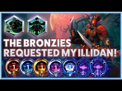 Illidan Meta - THE BRONZIES REQUESTED MY ILLIDAN! - B2GM Season 1 2025